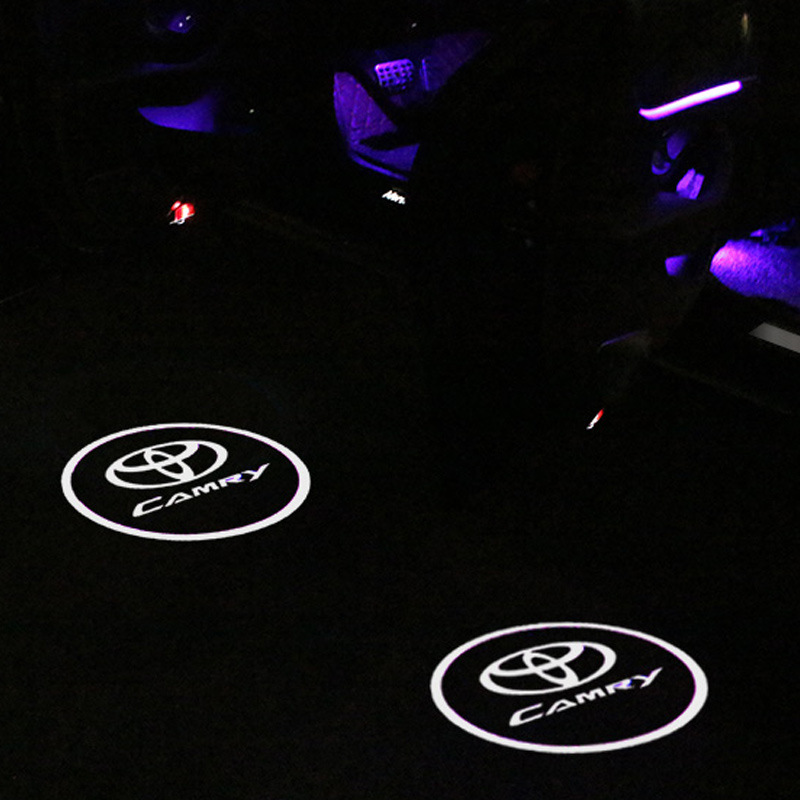 迎宾灯适用于丰田汽车车门灯原车位镭射投影灯跨境氛围灯汽车灯饰