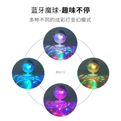 蓝牙音箱魔球小夜灯,迷你投影灯如何打造梦幻氛围?