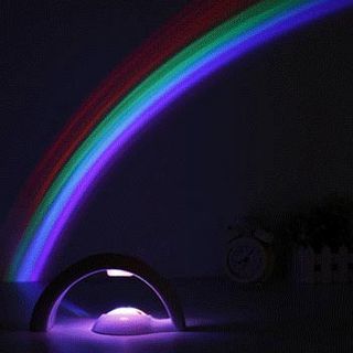 彩虹投影灯二代 把星辰与浪漫装进卧室的夜之光